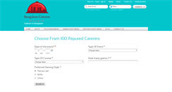 Desktop Screenshot of bangalorecaterers.com